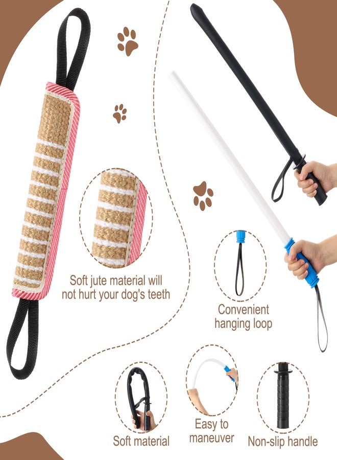 Sunnymove Professional Dog Bite Training Set with Dog Bite Sleeve Arm Whip Agitation Stick for Pet Training Protection for Biting Interactive K9 German Shepherd Puppy - Image 3